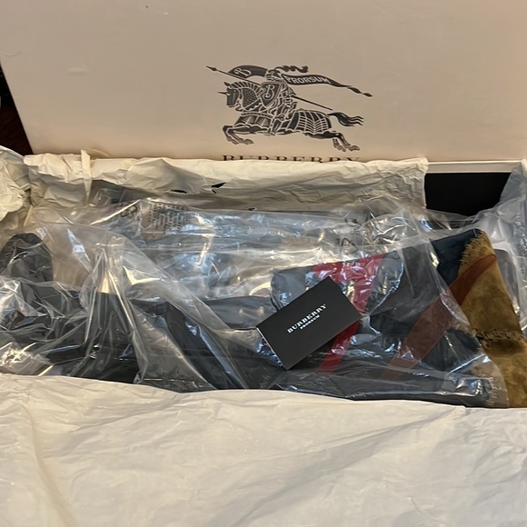 Last chance sale* BURBERRY Prorsum: Patchwork "Allison" Over The Knee Boots *NIB - Picture 3 of 7